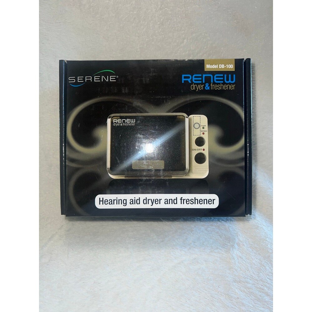 SERENE Renew hearing aid fryer & freshener model DB-100